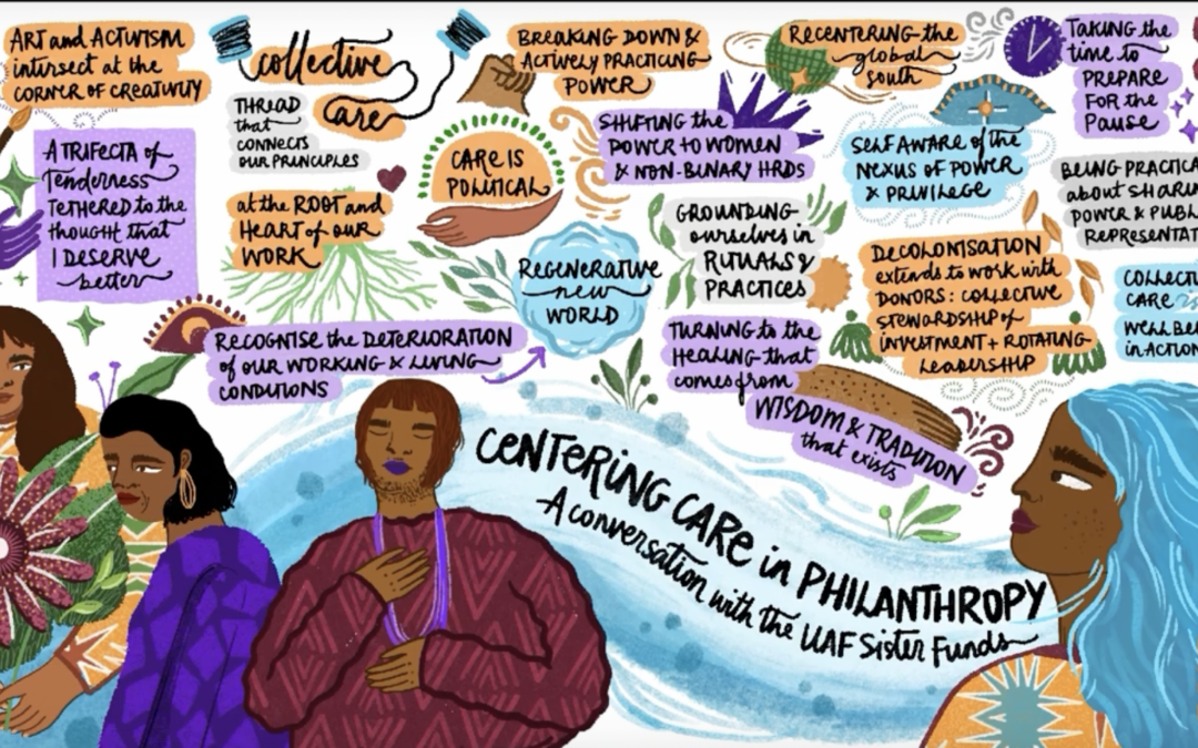 Deepening our collective care practices: reflections from the donor community